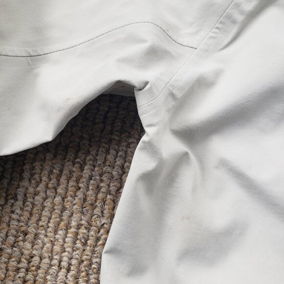 Descente Allterrain Hard Shell Jacket "Creas" Men's Small White - Grey - Picture 10 of 14